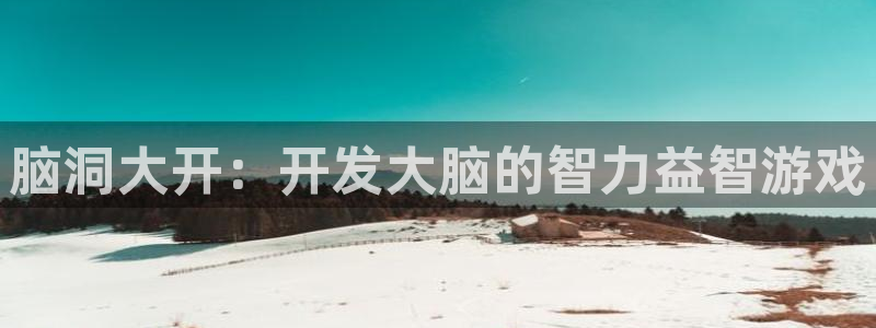 沐鸣娱乐2是正规平台么：脑洞大开：开发大脑的智力益智游戏
